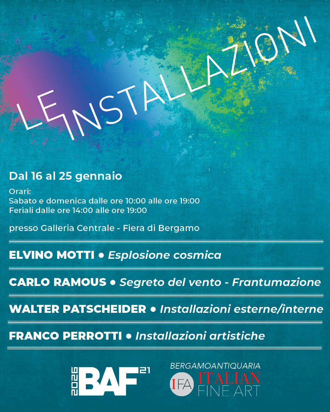 Le installazioni