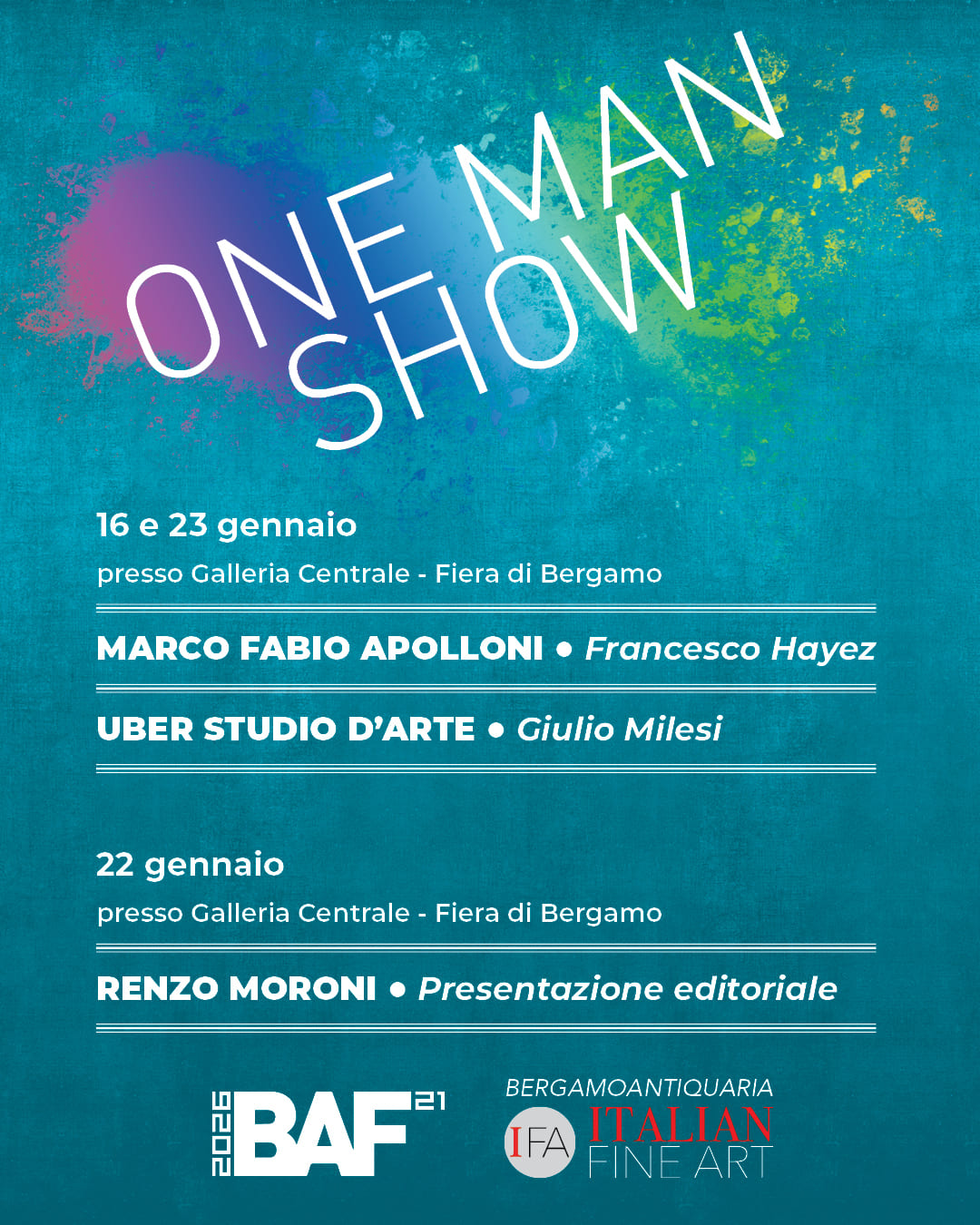 One Show Man