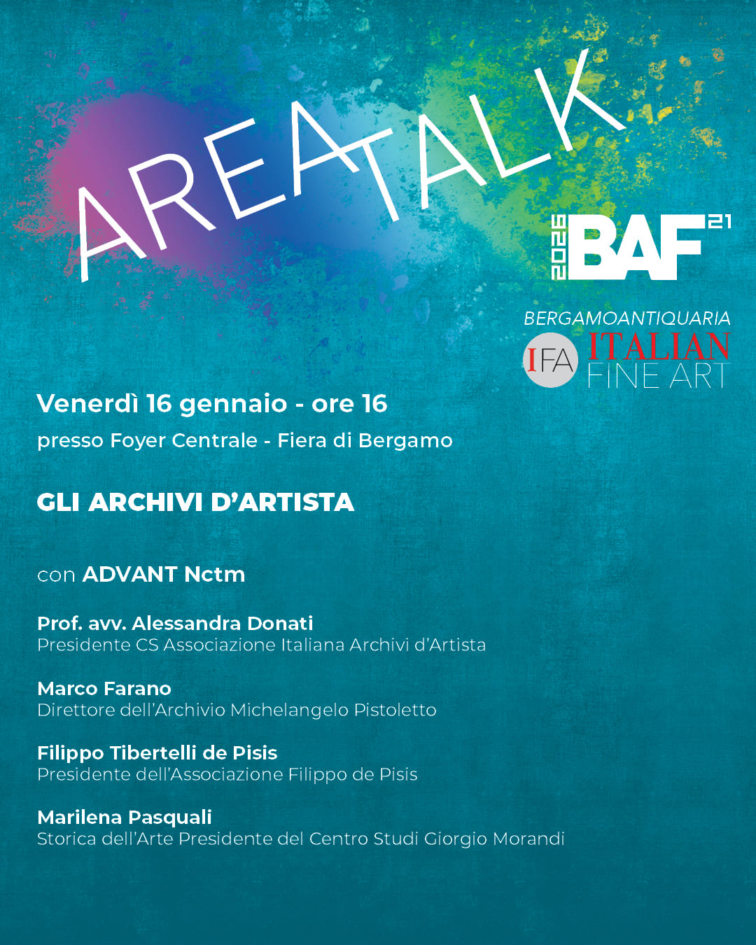 GLI ARCHIVI D&rsquo;ARTISTA